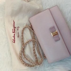 Salvatore Ferragamo Medium Vara Flap Shoulder Bag